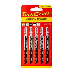 T-shank Jigsaw Blade Fast Cut For Wood 4mm 6tpi 5pc